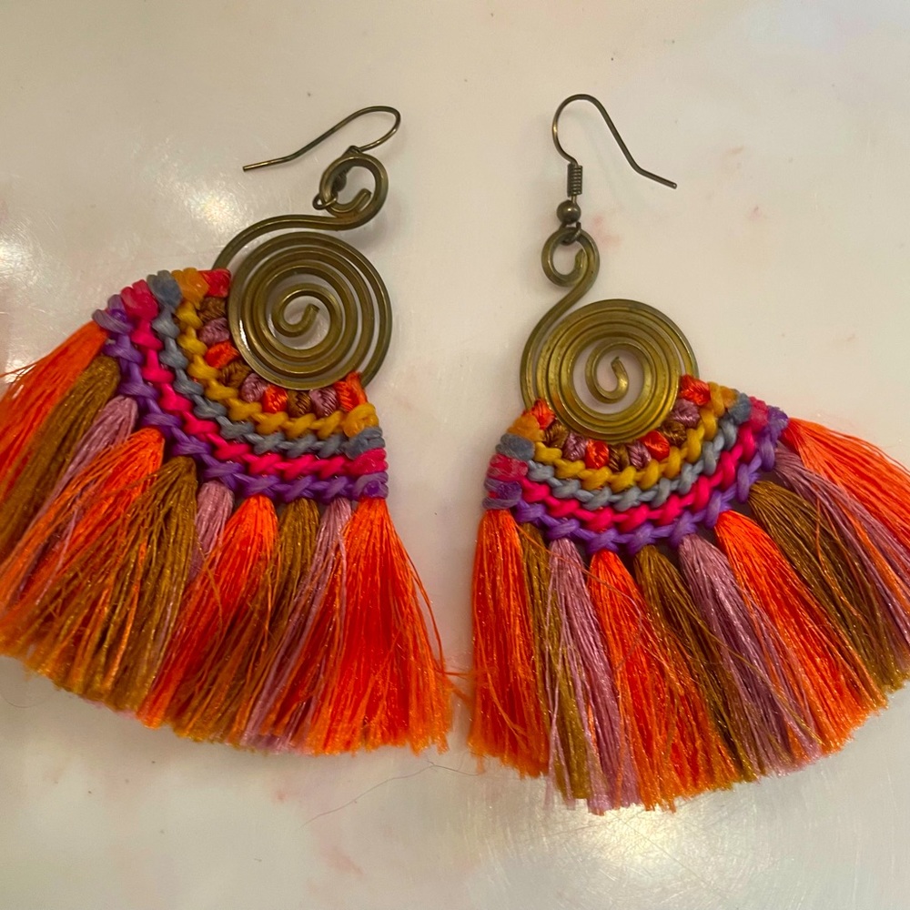 Accessory Concierge tassel earrings